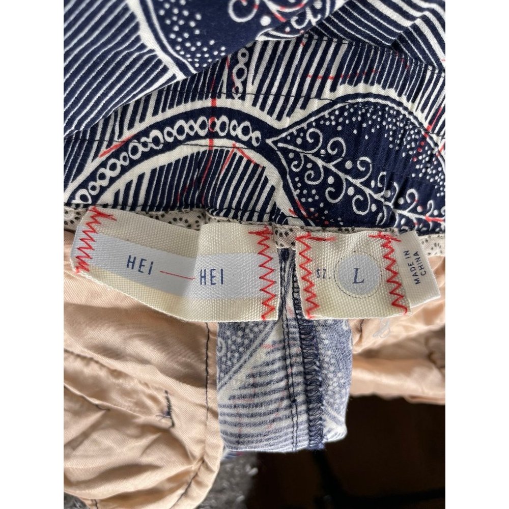 Anthro Abstract Pattern Jogger Side Stripe Size L - image 7